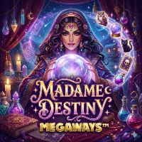 Madame Destiny Megaways game image at Bella Casino for players in the United Kingdom