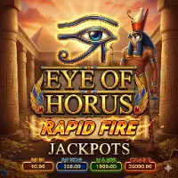 Eye of Horus - Rapid Fire Jackpots game image at Bella Casino for players in the United Kingdom